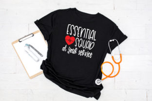 Essential Squad Nurse Healthcare Graphics for Crafts