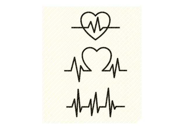 Heart Beat Ekg Graphic: Elevating Crafts & Graphics