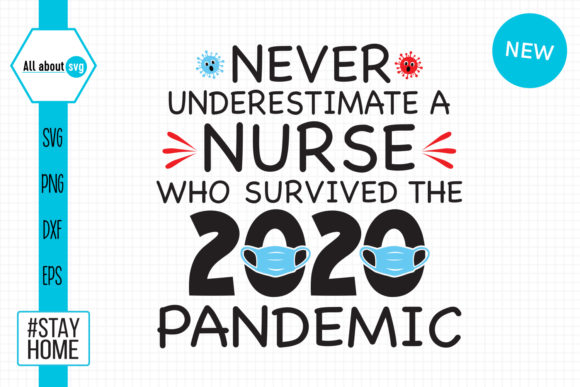 Nurse 2020 Graphics for Crafts & Web