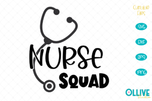 Nurse Squad Nurse Graphics for Crafts