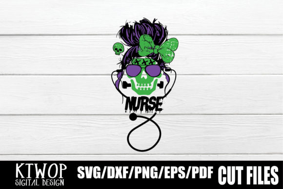 Nurse-ster Stetoscope Halloween Graphics for Crafts