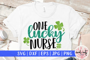 One Lucky Nurse Graphics for Crafts
