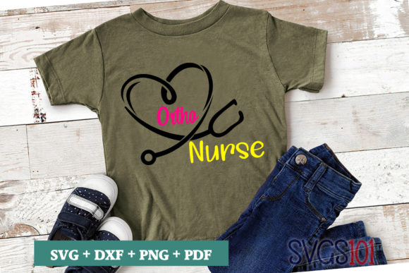 Ortho Nurse Graphics for Modern Crafts